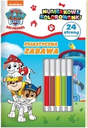 Psi Patrol. Numerkowe kolorowanki cz.7 - praca zbiorowa