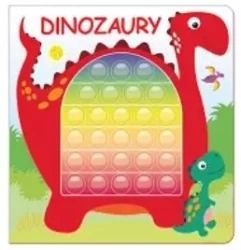 Dinozaury. Książeczka sensoryczna - praca zbiorowa