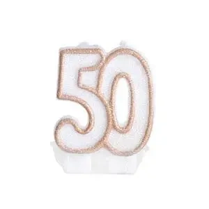 Świeczka jubileuszowa 50 - Arpex