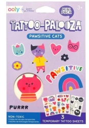 Tatuaże zmywalne mini Tattoo Palooza - Koty - ooly