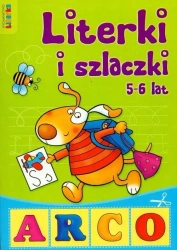 Literki i szlaczki 5-6 lat LITERKA - Praca zbiorowa