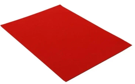 Filc dekoracyjny czerwony 20x30cm 10szt - Penword