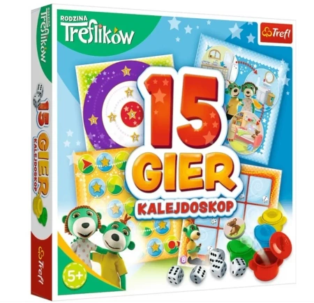 15 gier Rodzina Treflików - Trefl