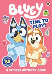 Bluey Time to Play Sticker Activity wer. angielska - Bluey