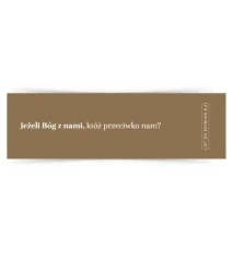 Zakładka duża - Jeżeli Bóg z nami - Szaron