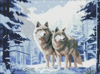 Diamentowa mozaika - Poświęcenie 30x40cm - Ideyka