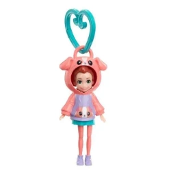 Figurka Polly Pocket zawieszka Świnka - Mattel
