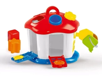 Sorter Kształtów domek z kluczami - Dolu