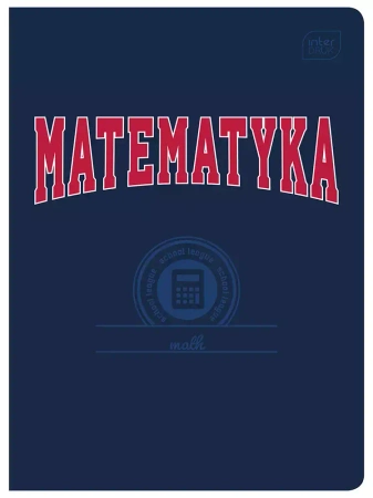 Zeszyt A5 60 # matematyka HYBRID FSC Mix Credit, cena za 1 szt