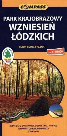 Mapa turystyczna - PK Wzniesień Łódzkich 1:30 000 - praca zbiorowa