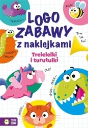 Trelelelki i turutulki. Logozabawy z naklejkami - Ewelina Protasewicz