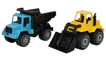 Pojazd budowlany 30cm mix - Plasto