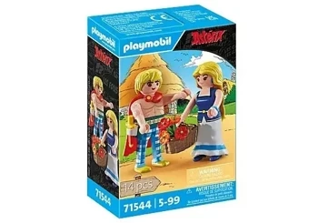 Zestaw Asterix 71544 Tragikomiks i Falbala - Playmobil