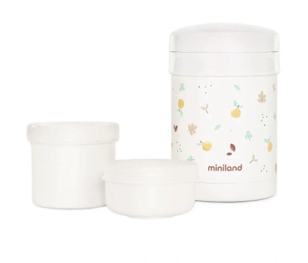 Termos na jedzenie z 2 pojemnikami hermetycznymi 700 ml Valencia