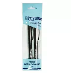 Pióro wymazywalne Errata czarne (2szt)LEVIATAN - LEVIATAN