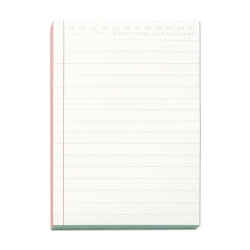 Kartki na biurko - Coral & Blue - Designworks Ink