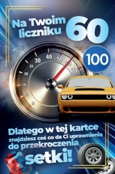 Karnet Prawo Jazdy 60 urodziny męskie - YEKU