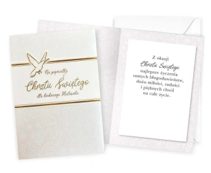 Karnet Chrzest - Kukartka