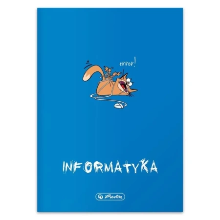 Zeszyt A5/60K kratka Eco PP Informatyka (5szt) - HERLITZ