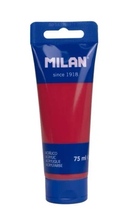 Farba akrylowa w tubce 75ml koralowa czerwieńMILAN - MILAN