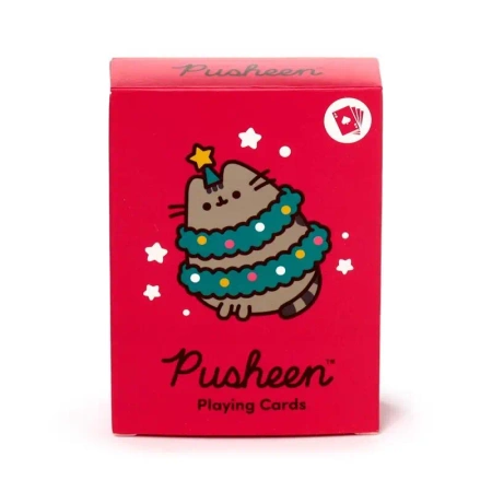 Karty - świąteczny kot Pusheen - Puckator