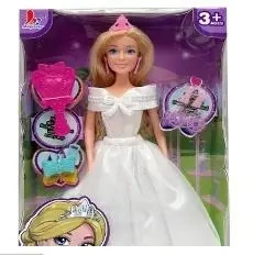 Lalka księżniczka w sukni ślubnej 29cm - Artyk