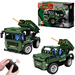 Klocki techniczne R/C wyrzutnia rakiet - Pro Kids