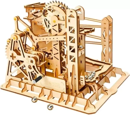 Puzzle Drewniane 3D Tor do wyścigu kulek - Robotime