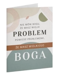 Kartka składana - Wielki Bóg - Szaron