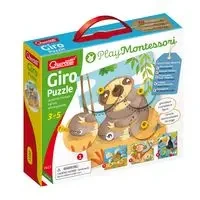 Zwierzęce puzzle Montessori - Quercetti