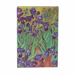 Notatnik linia Van Gogh's Irises mini - Paperblanks