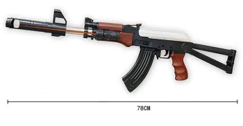 Karabin AK-47 na kulki plastikowe z laserem - Cabo-Toys