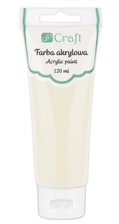 Farba akrylowa kremowa 120ml - Dalprint