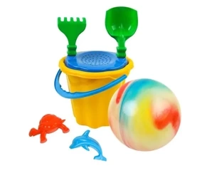 Komplet do piasku z piłką MIX - Baczek