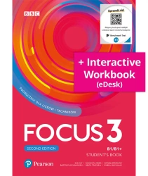 Focus Second Edition 3. Student’s Book + Benchmark + online access (Digital Version + Interactive Wo - praca zbiorowa