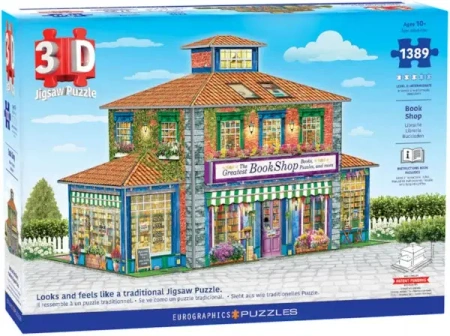 Puzzle 1389 Bookstore 9910-6046 - Eurographics