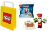 2W1 LEGO CREATOR 30692 ŚWIĘTY MIKOŁAJ I KOMIN+TORBA