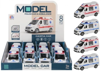 Auto Ratunkowe 15cm ŚwiatŁo/dŹwiĘk Mega Creative 568801