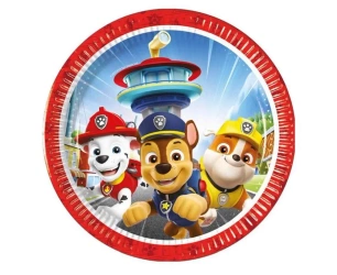 Talerzyki papierowe Paw Patrol 20cm 8szt - Godan