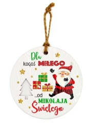 Zawieszka ceramiczna Boże Narodzenie - Kukartka