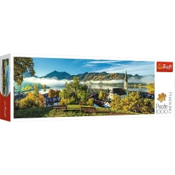 Puzzle 1000 Panorama - Nad jeziorem Schliersee TRE - Trefl