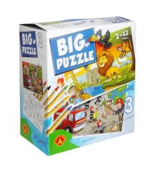 Big puzzle 3-zwierzęta Afrykańskie - Alexander