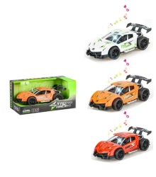 Wyścigówka ze światłem i dźwiękiem MIX - SWEDE
