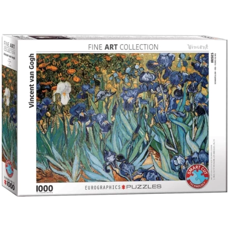 Puzzle 1000 Irises by Vincent van Gogh 6000-4364 - Eurographics