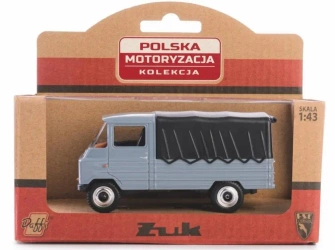 Kolekcja PRL - Żuk, skala 1:43 szary - Daffi