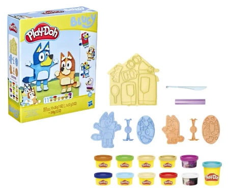 Bluey i Bingo zestaw 11 tub - Hasbro