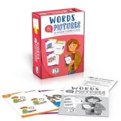 Words in Pictures: karty obrazkowe z grami językowymi do nauki angielskiego + e-flashcards + audio - ELI