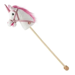 Hobby Horse jednorożec dźwięk i kółka Nia biały - Baby Mix