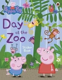 Day at the Zoo Sticker Book. Peppa Pig wer. angielska - Opracowanie zbiorowe