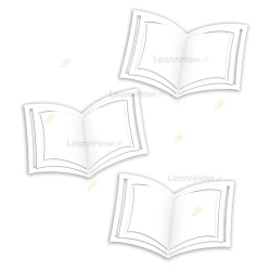 Dekoracje szkolne - Duże książki 3D 3el - LearnHow